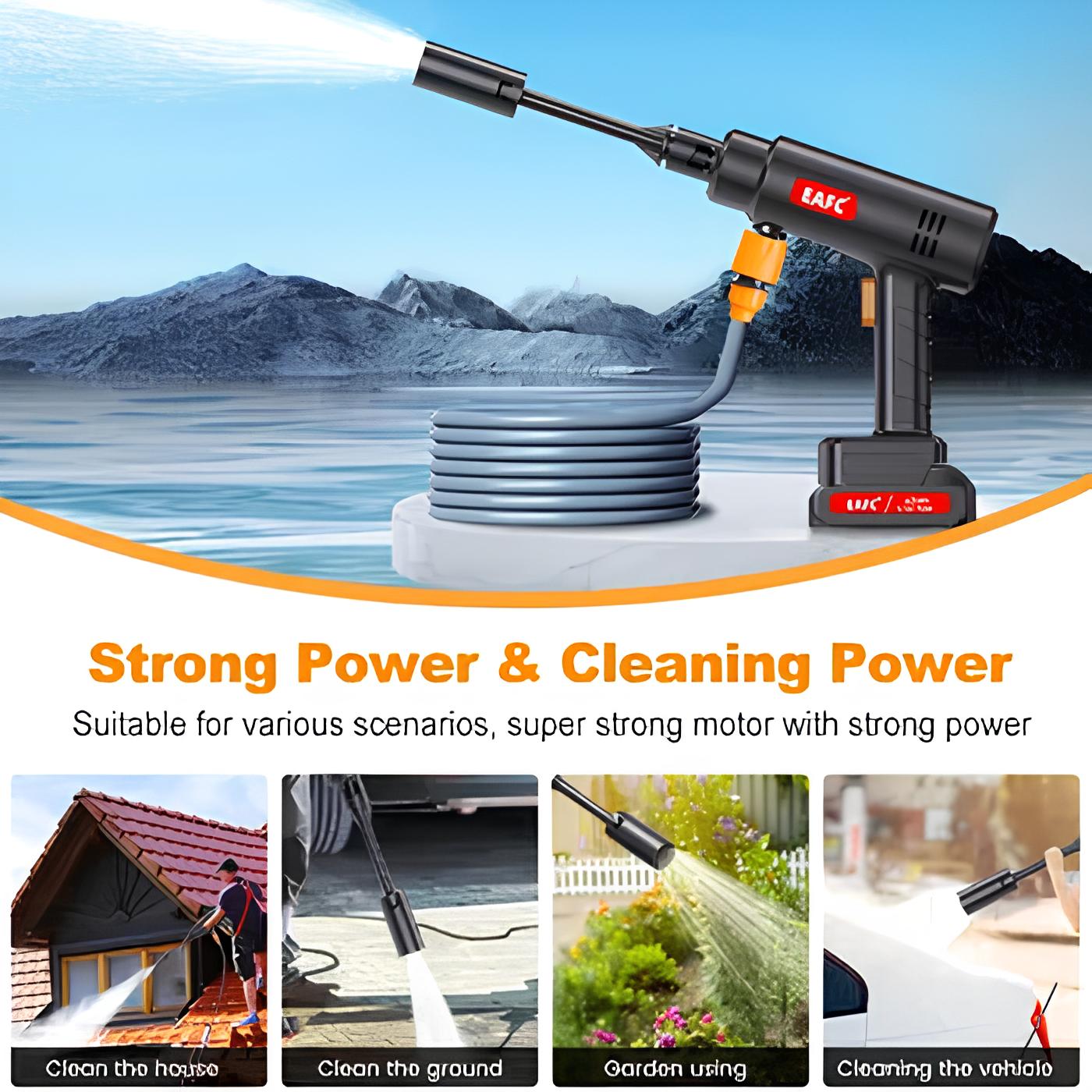 AUZA™ EAFC 60Bar Cordless Car Washer